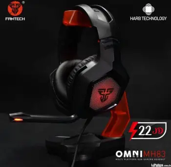 Headset fantech mh83 omni w / microphone gaming rgb