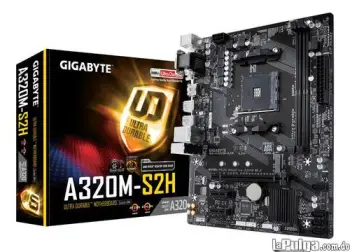 Tarjeta madre am4 gigabyte a320m ga-a320m-s2h