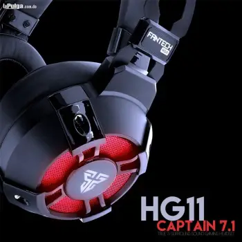 Headset fantech 7.1 hg11 pro negro