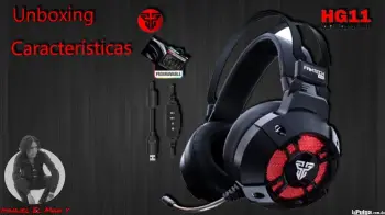 Headset fantech 7.1 gaming hg11 captain rgb programable.