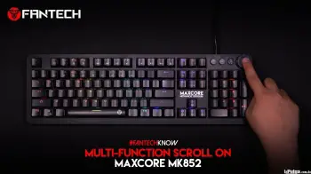 Teclado fantech mk852 max core negro.