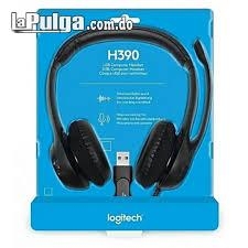 Aprovecha oferta... audifono con microfono usb logitech h390