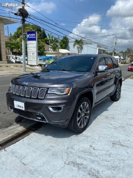 Jeep grand cherokee overland 2017 impecable