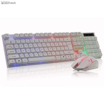 Combo teclado y mouse gamer bosston 8310 retroiluminado