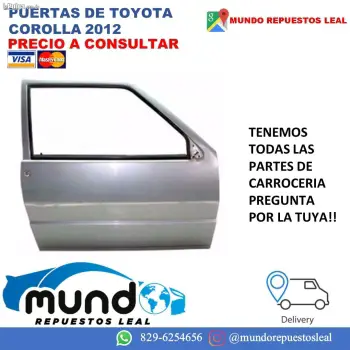 Puerta de toyota corolla