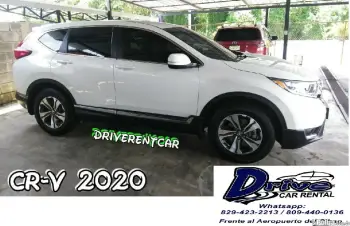 Honda crv 2020 en  drive rent a car en santiago rep. dom