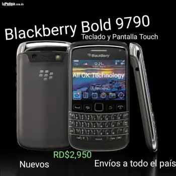 Blackberry bold 9790 nuevos desbloqueados 0km