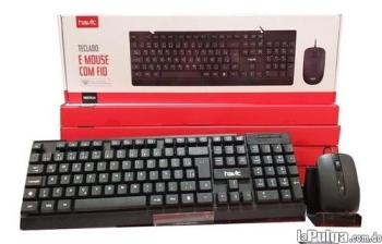 Combo teclado y mouse havit kb272cm – usb negro