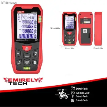 Medidor de distancia laser digital 50 m