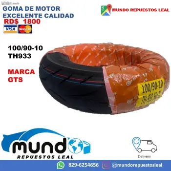 Goma de motor 100 90 aro 10