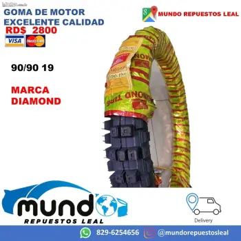 Goma de motor 90 90 19 diamond