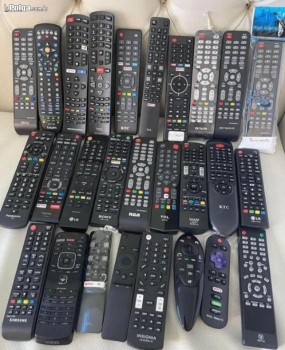 Todo tipos de controles para televisores smart tv y antiguas