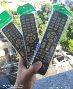 Controles tecnomaster para smart tv