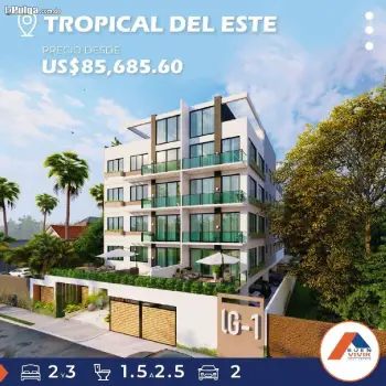 Apartamento en sector sde - tropical del este