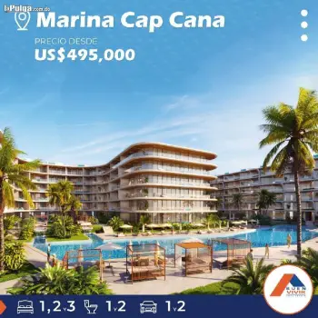 Apartamento en sector bavaro - capcana