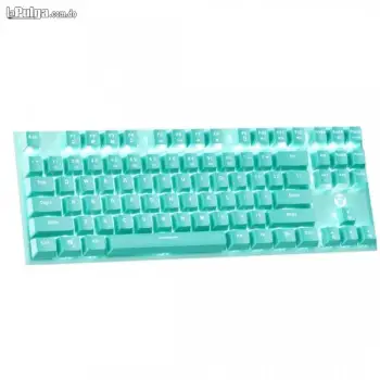 Teclado gaming fantech mod.mk856 mint verde 87 teclas mecanicasrgb