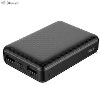 Banco de poder havit h555 negro 10000 mah