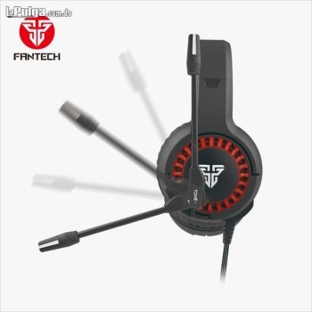 Headset fantech hq52 tone w/ microphone gaming red