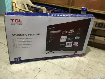 Smart tv tcl de 43 pulgadas