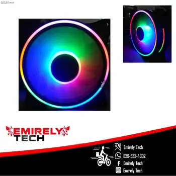 Abanicos fan rgb para case gaming 120mm