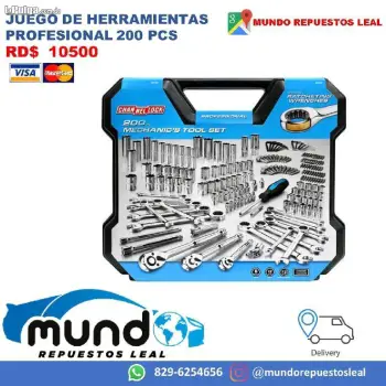 Set de herramientas 200 pcs