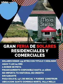 Solares de oportunidad con titulo barato en villa mella fiao