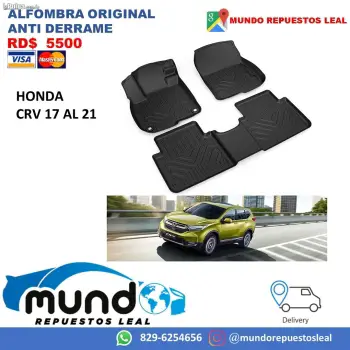 Alfombra original honda crv 2017 al 2021