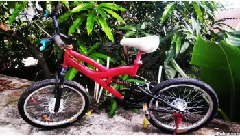 Bicicleta aro 20 con suspension