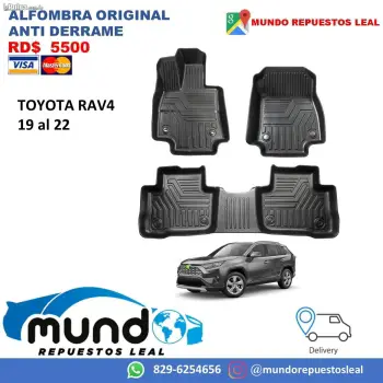 Alfombra original toyota rav4 19 al 22