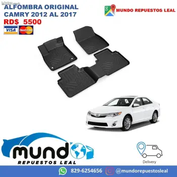 Alfombra original toyota camry 12 al 2017