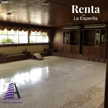 Renta casa para adecuar como local la esperilla