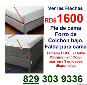 Forro cover protector de colchon resistente duradero elegante marca ik