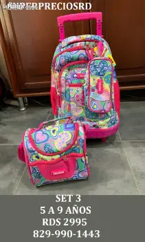 Mochilas set 3