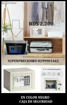 Caja de seguridad superpreciosrd disponible en la tienda fisica