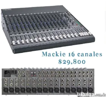 Mixer consola mackie 16 ch