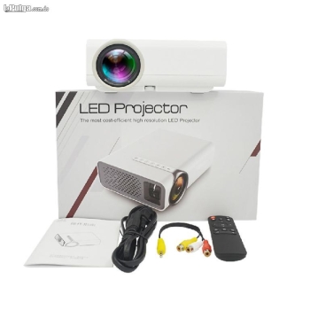 Proyector led con hdmi dispositivo compatible con usb 1080p hd video