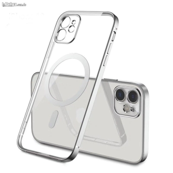 Case magsafe iphone 12 y 13 pro max forrito funda magnetico