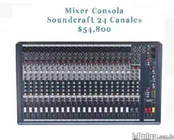 Mixer soundcraft 24 ch