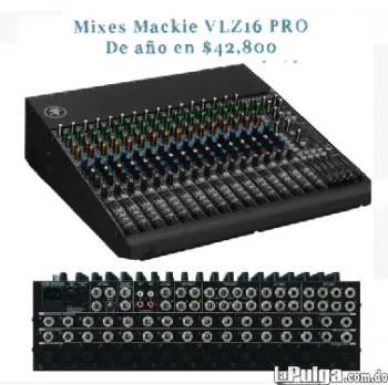 Consola mixer mackie vlz16 pro ch