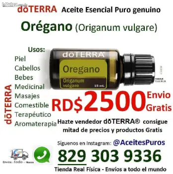 Aceite de oregano fungicida antibiótico antioxidante alivia dolores