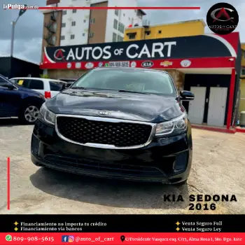 Kia sedona 2016 gasolina