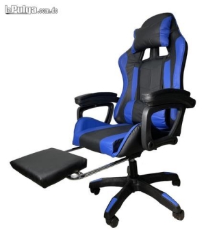 Silla gaming respaldo alto reclinable para juegos con reposa oferta