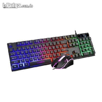 Teclado y mouse gaming cadeve-9122