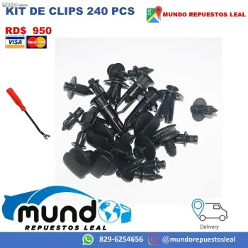 Kit de clips 240 pcs