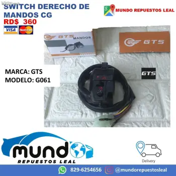 Switch de mando derecho para cg