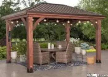 Ebanistería ebanista carpintero gazebo..849-815-6973