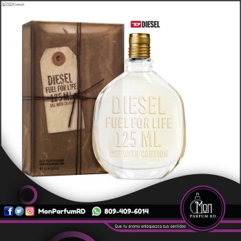 Perfume fuel for life by diesel. original