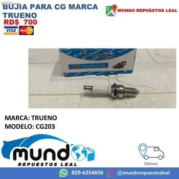 Bujia marca trueno para cg