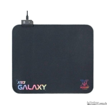 Mousepad gaming rgb nubwo-x galaxy  x93 de escritorio para mouse