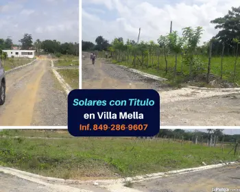 Solares en villa mella para construir su vivienda